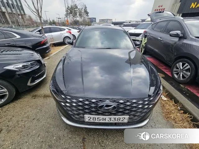 Hyundai The New Grandeur IG Hybrid 2021 Черный из Кореи, фото 2