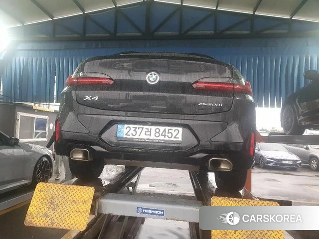 BMW X4 (G02) 2023 Черный из Кореи, фото 2