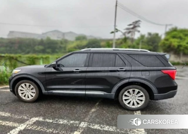 Ford Explorer 6th Generation 2020 Черный из Кореи, фото 2