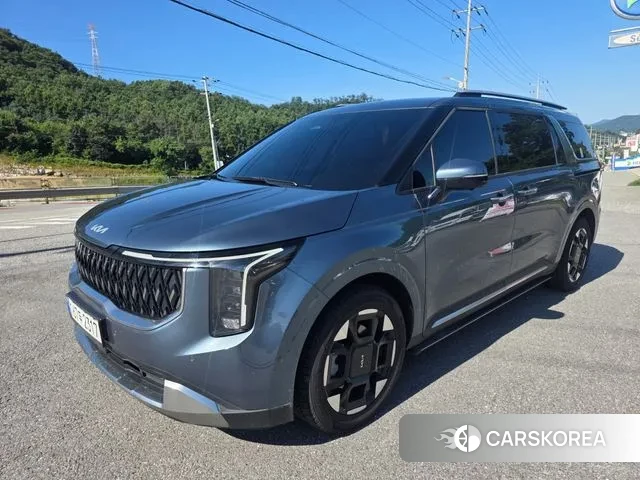 Kia The New Carnival 4th Generation 2024 Небесно-голубой из Кореи, фото 6