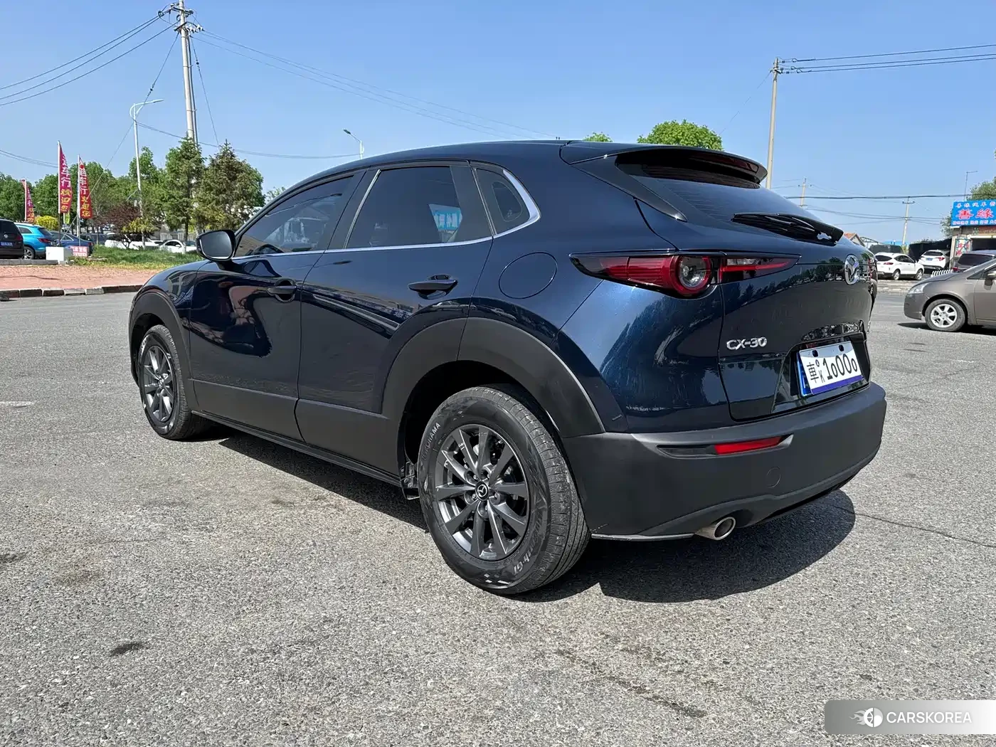 Mazda CX-30 2022 Синий из Китая, фото 4