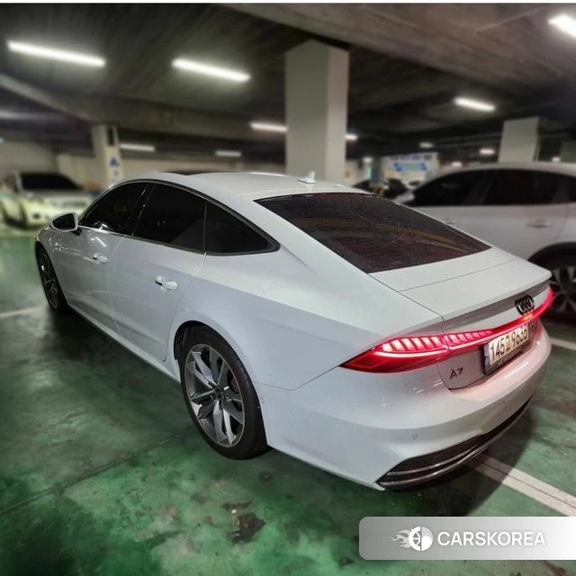 Audi A7 (4K) 2021 Белый из Кореи, фото 2