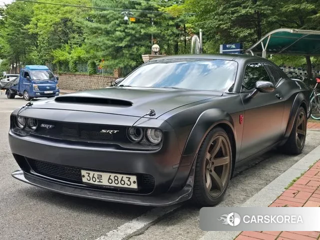 Dodge Challenger 2018 Синий из Кореи, фото 2