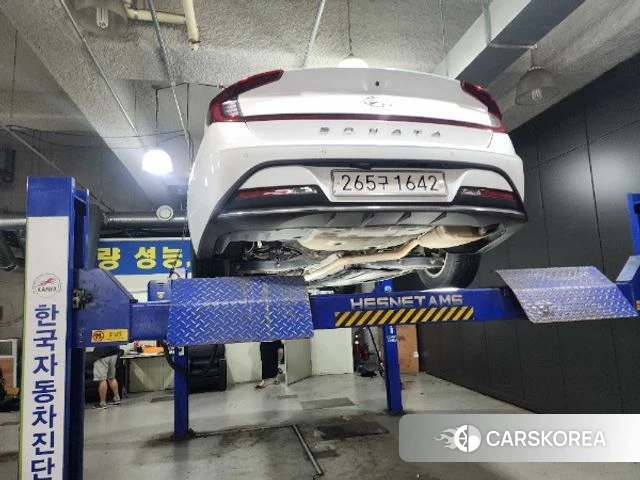 Hyundai Sonata (DN8) 2019 Белый из Кореи, фото 2