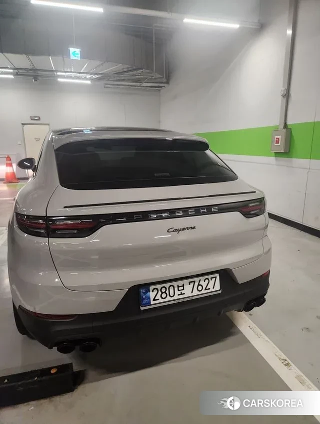 Porsche Cayenne (PO536) 2020 Серебристо-серый из Кореи, фото 4