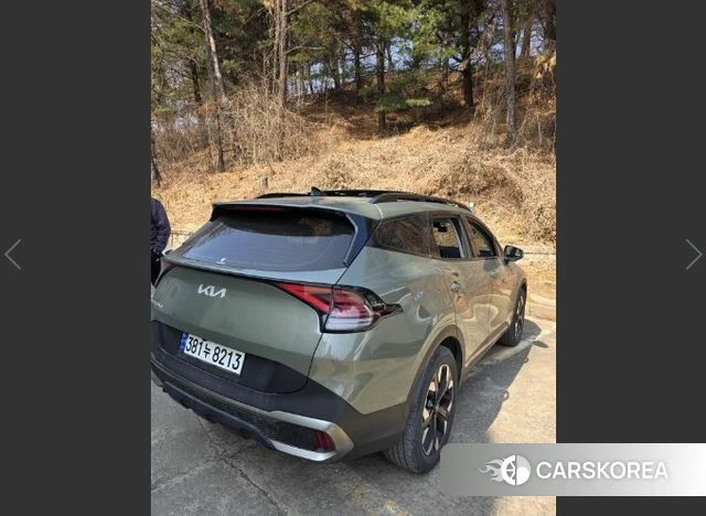 Kia Sportage 5th Generation 2023 Зеленый из Кореи, фото 2