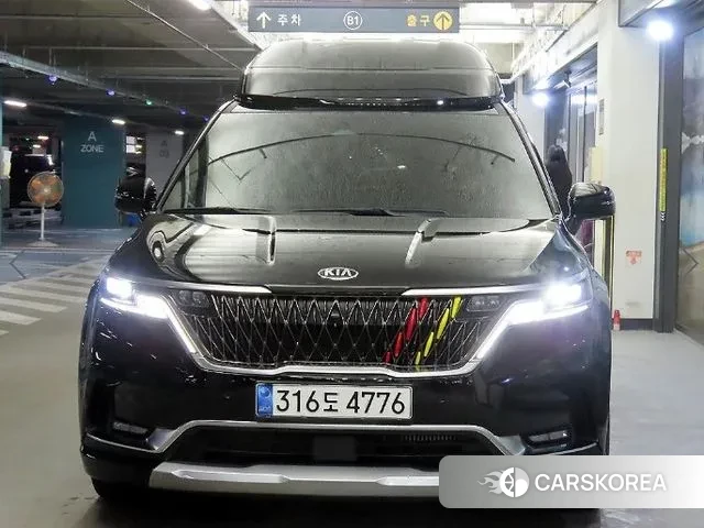 Kia Carnival 4th generation 2021 Черный из Кореи, фото 2