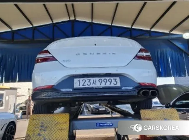 Genesis The New G70 2021 Белый из Кореи, фото 2