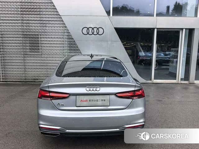 Audi A5 2021 Серебристо-серый из Китая, фото 6