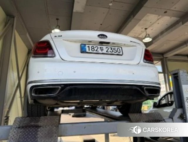 Kia More K9 2021 Белый из Кореи, фото 2