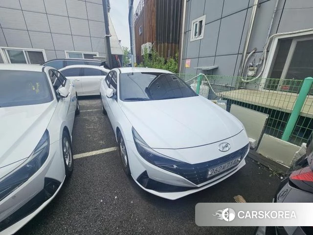 Hyundai Avante (CN7) 2021 Белый из Кореи, фото 4