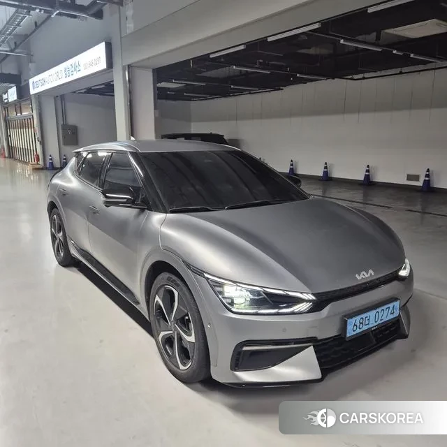 Kia EV6 2022 Серый из Кореи, фото 2