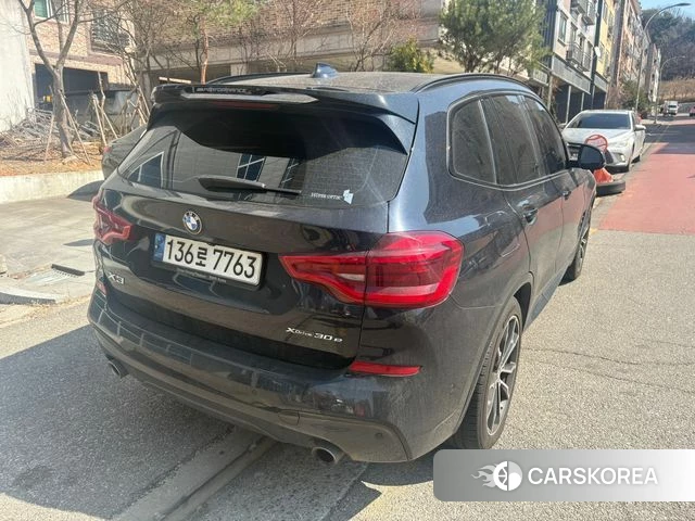 BMW X3 (G01) 2021 Черный двухцветный из Кореи, фото 4