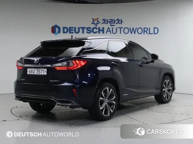 Lexus RX450h 4th generation 2019 Синий из Кореи, фото 2