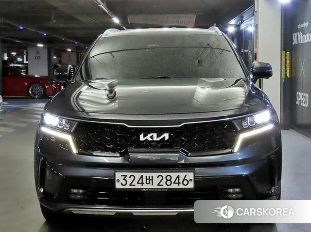 Kia Sorento 4th Generation 2023 Серый из Кореи, фото 2