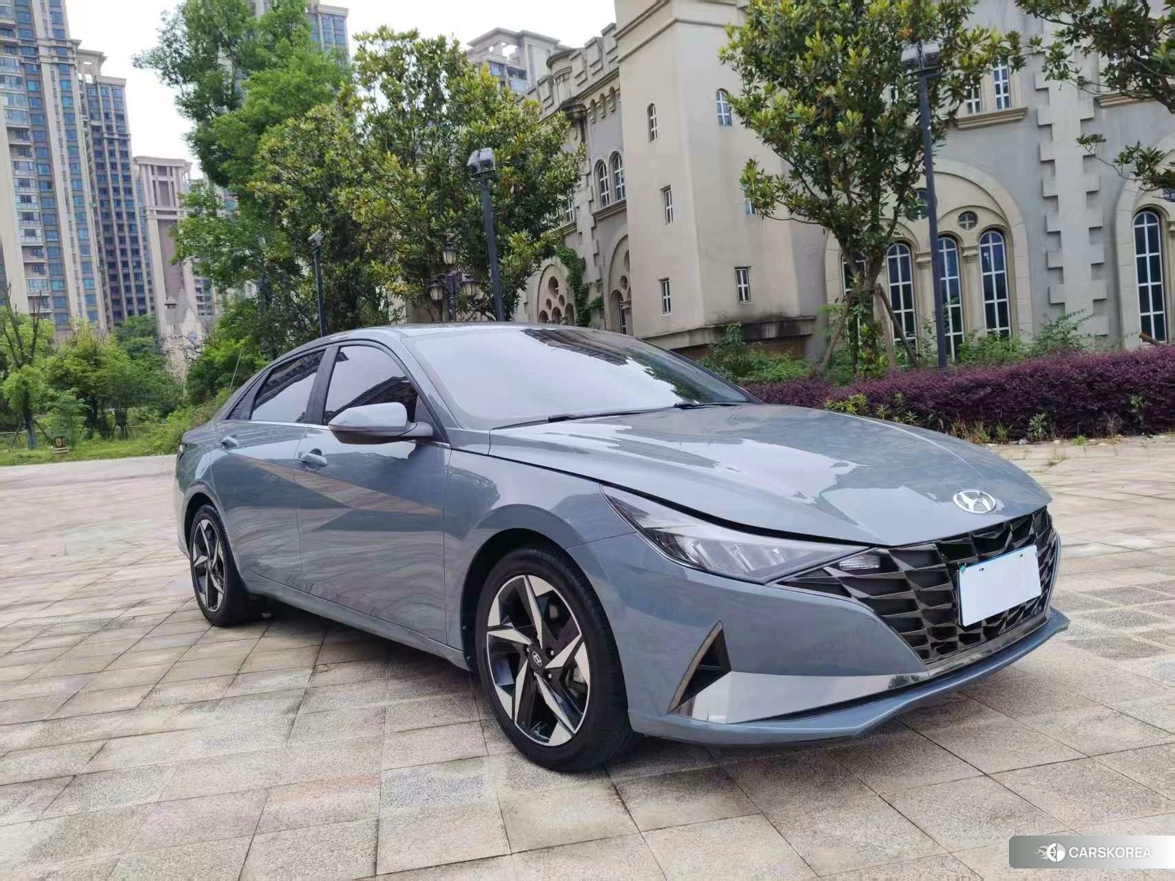 Hyundai Elantra 2022 Темно-серый из Китая, фото 2