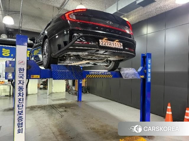 Hyundai Sonata (DN8) 2019 Черный из Кореи, фото 2