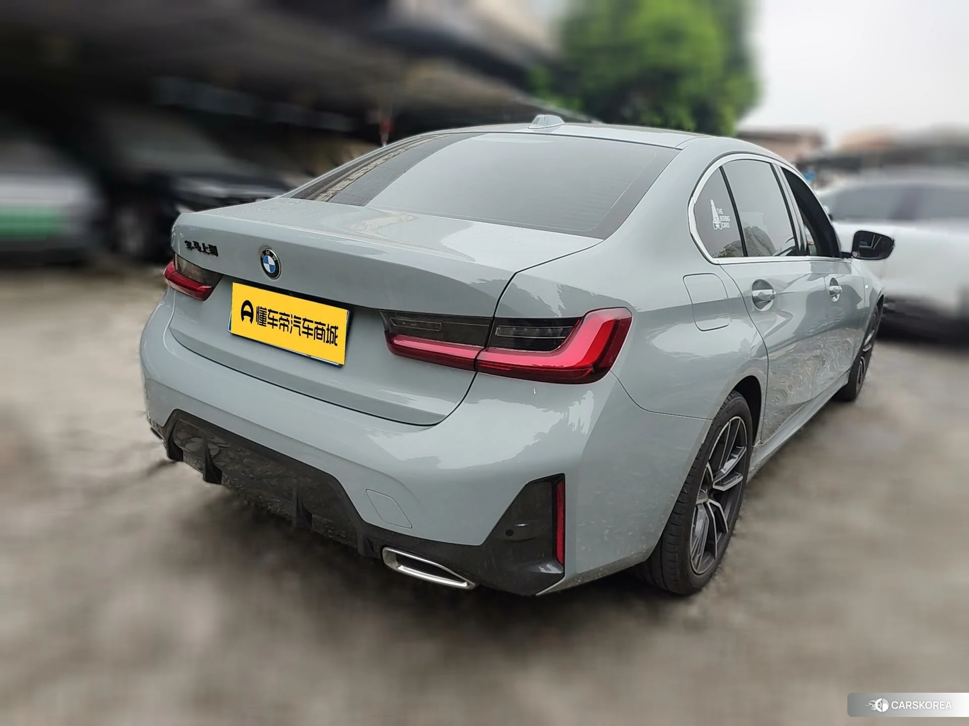 BMW 3 series 2022 Серебристо-серый из Китая, фото 2