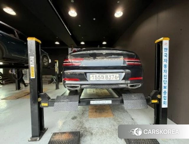 Genesis G80 (RG3) 2021 Черный из Кореи, фото 2