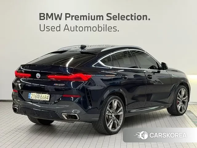 BMW X6 (G06) 2023 Черный из Кореи, фото 2