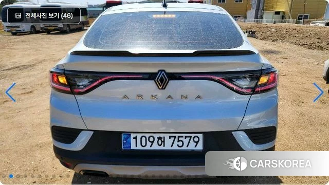Renault Korea (Samsung) Arcana 2025 Белый из Кореи, фото 2