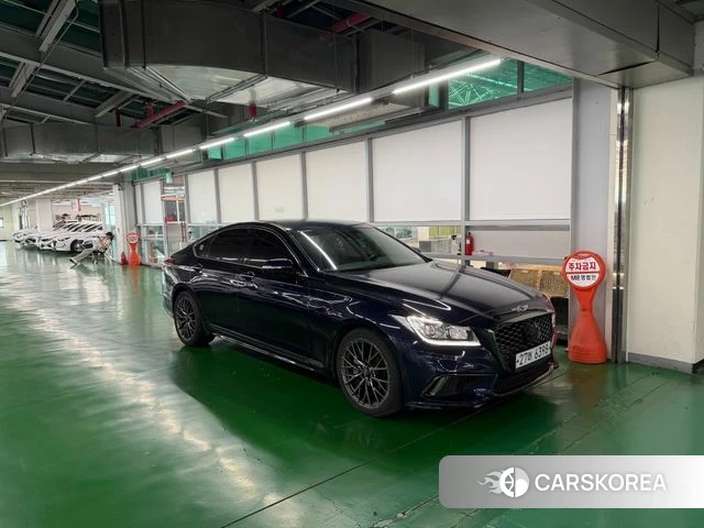Genesis G80 2019 Синий из Кореи, фото 2
