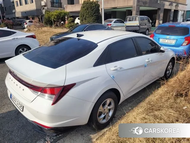 Hyundai Avante (CN7) 2021 Белый из Кореи, фото 4