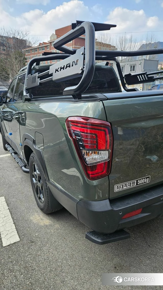 Ssangyong The New Rexton Sports Cannes 2023 Темно-зеленый из Кореи, фото 2