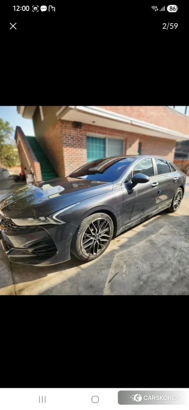 Kia K5 3rd generation 2020 Серый из Кореи, фото 2