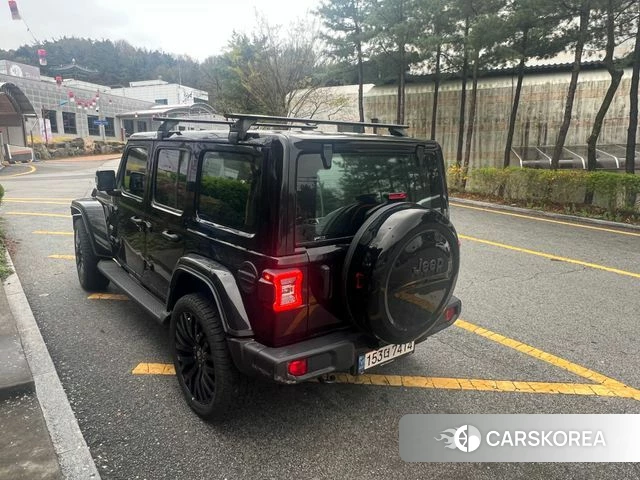 Jeep Wrangler (JL) 2021 Черный из Кореи, фото 4