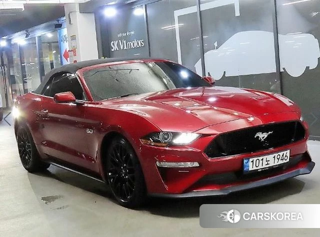 Ford Mustang 2022 Красный из Кореи, фото 2