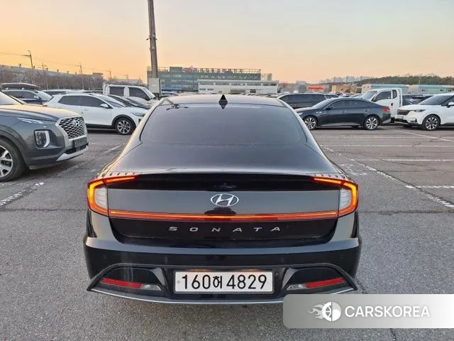 Hyundai Sonata Hybrid (DN8) 2021 Черный из Кореи, фото 4