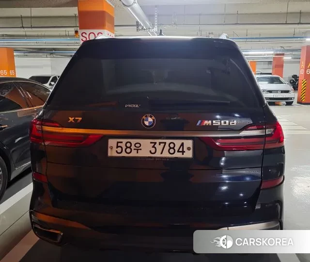 BMW X7 (G07) 2019 Черный из Кореи, фото 2