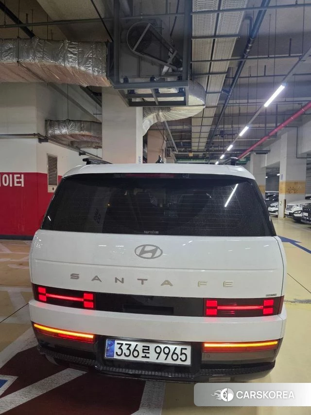 Hyundai Santa Fe (MX5) 2024 Белый из Кореи, фото 3