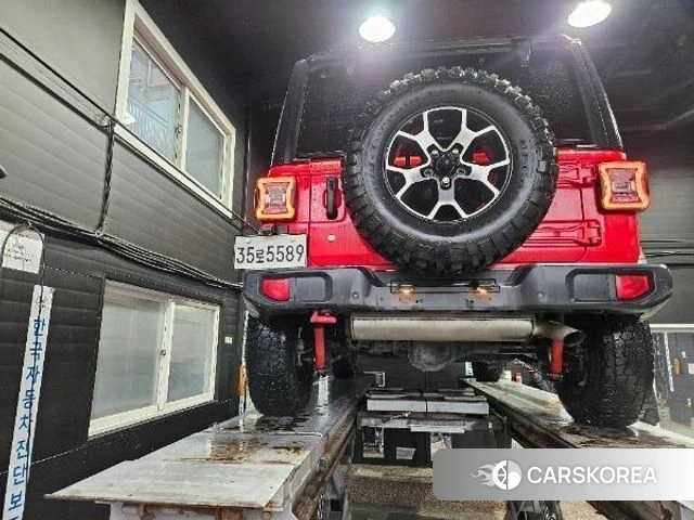 Jeep Wrangler (JL) 2018 Красный из Кореи, фото 2