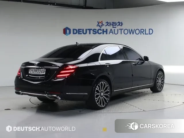 Mercedes-Benz S-Class W222 2020 Черный из Кореи, фото 2