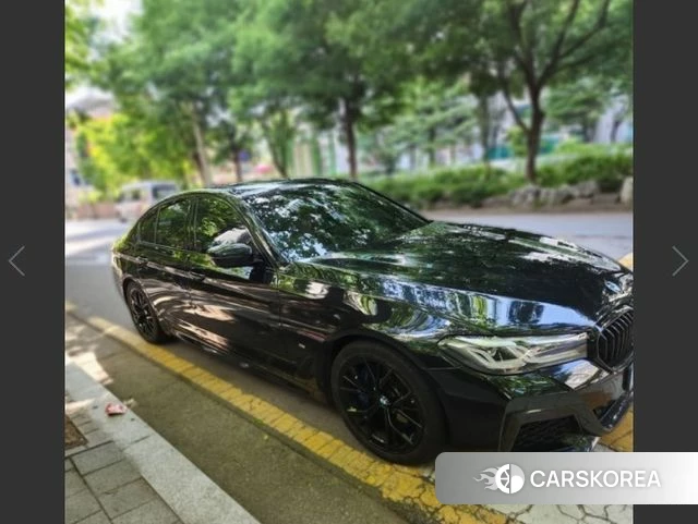 BMW 5 Series (G30) 2021 Черный из Кореи, фото 2