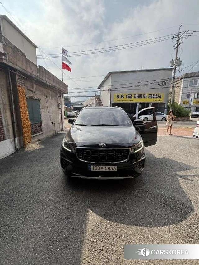 Kia The New Carnival 2018 Черный из Кореи, фото 3