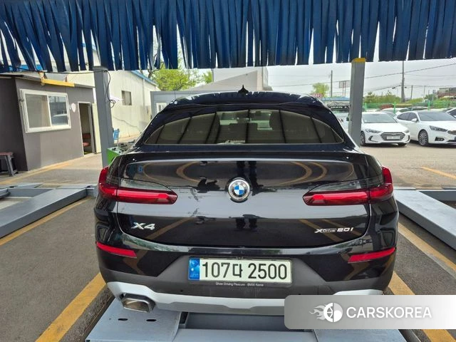 BMW X4 (G02) 2022 Черный из Кореи, фото 2