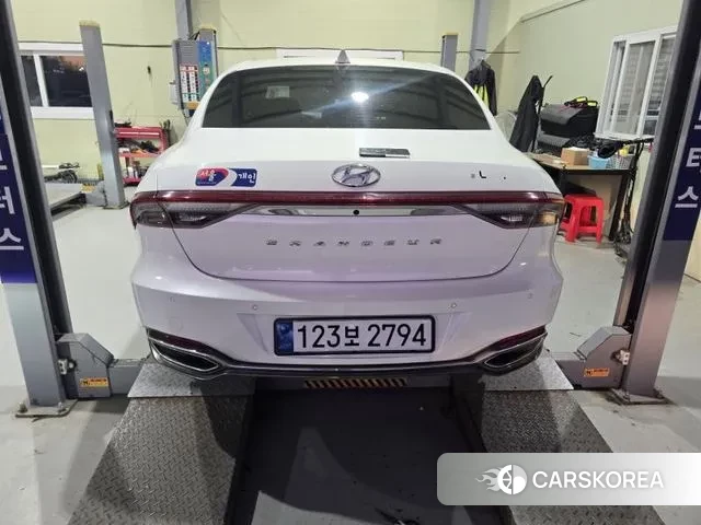 Hyundai The New Grandeur IG 2021 Белый из Кореи, фото 2