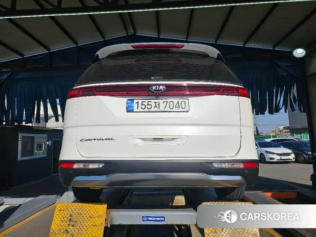 Kia Carnival 4th generation 2021 Белый из Кореи, фото 2