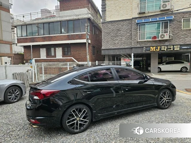 Hyundai The New Avante AD 2019 Черный из Кореи, фото 4