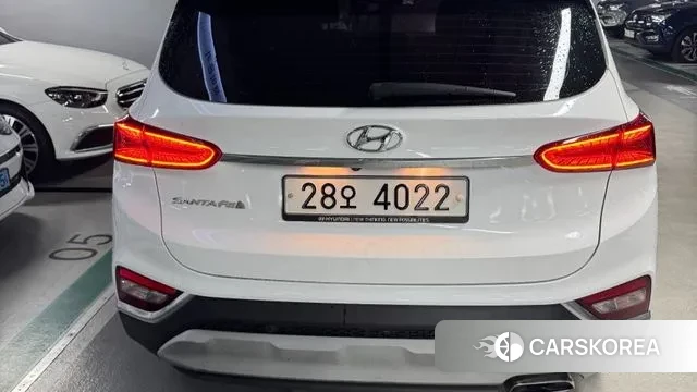 Hyundai Santa Fe TM 2019 Белый из Кореи, фото 5