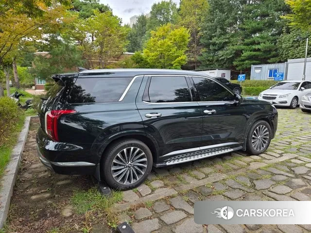 Hyundai The New Palisade 2022 Темно-зеленый из Кореи, фото 2