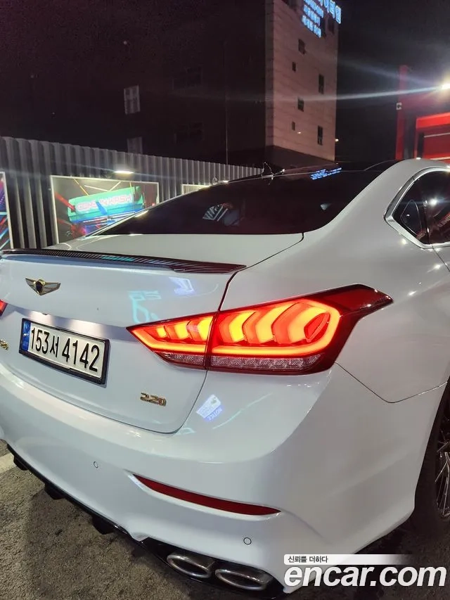 Genesis G80 2018 Белый из Кореи, фото 4