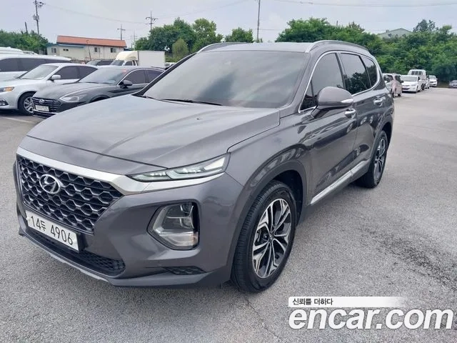 Hyundai Santa Fe TM 2019 Серый из Кореи, фото 5