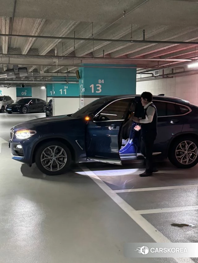 BMW X4 (G02) 2020 Синий из Кореи, фото 2