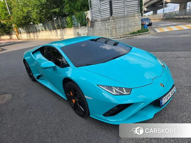 Lamborghini Huracan 2021 Синий из Кореи, фото 2