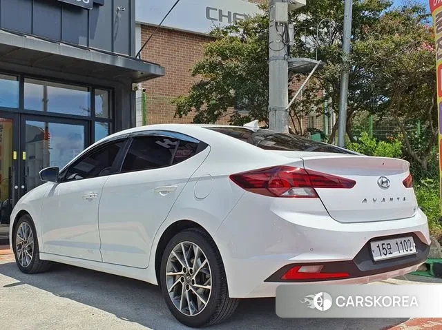 Hyundai The New Avante AD 2019 Белый из Кореи, фото 4