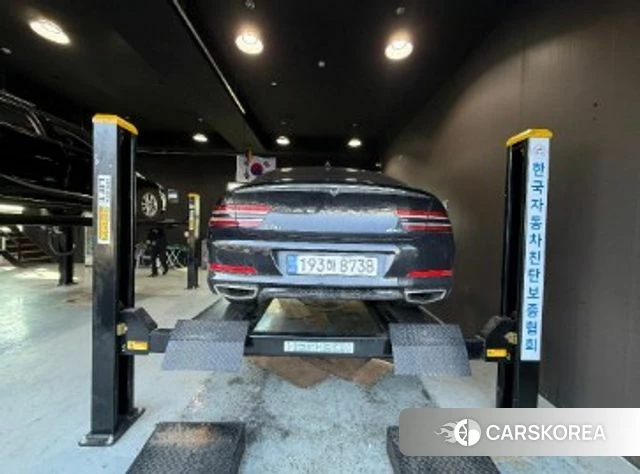 Genesis G80 (RG3) 2022 Черный из Кореи, фото 2